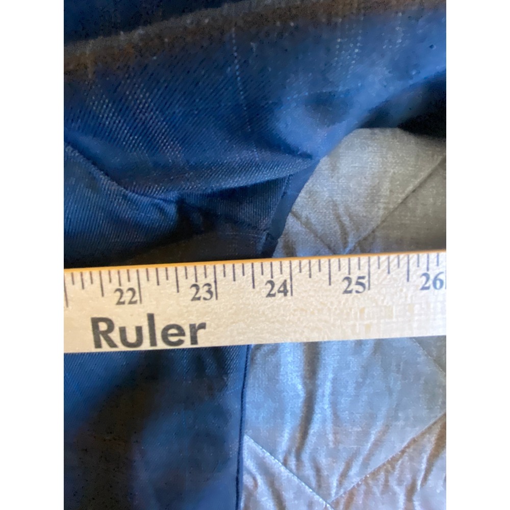 Rusty Men's Large Grey Plaid Long Sleeve Button Down Fleece lined Shirt Jacket - Picture 10 of 12